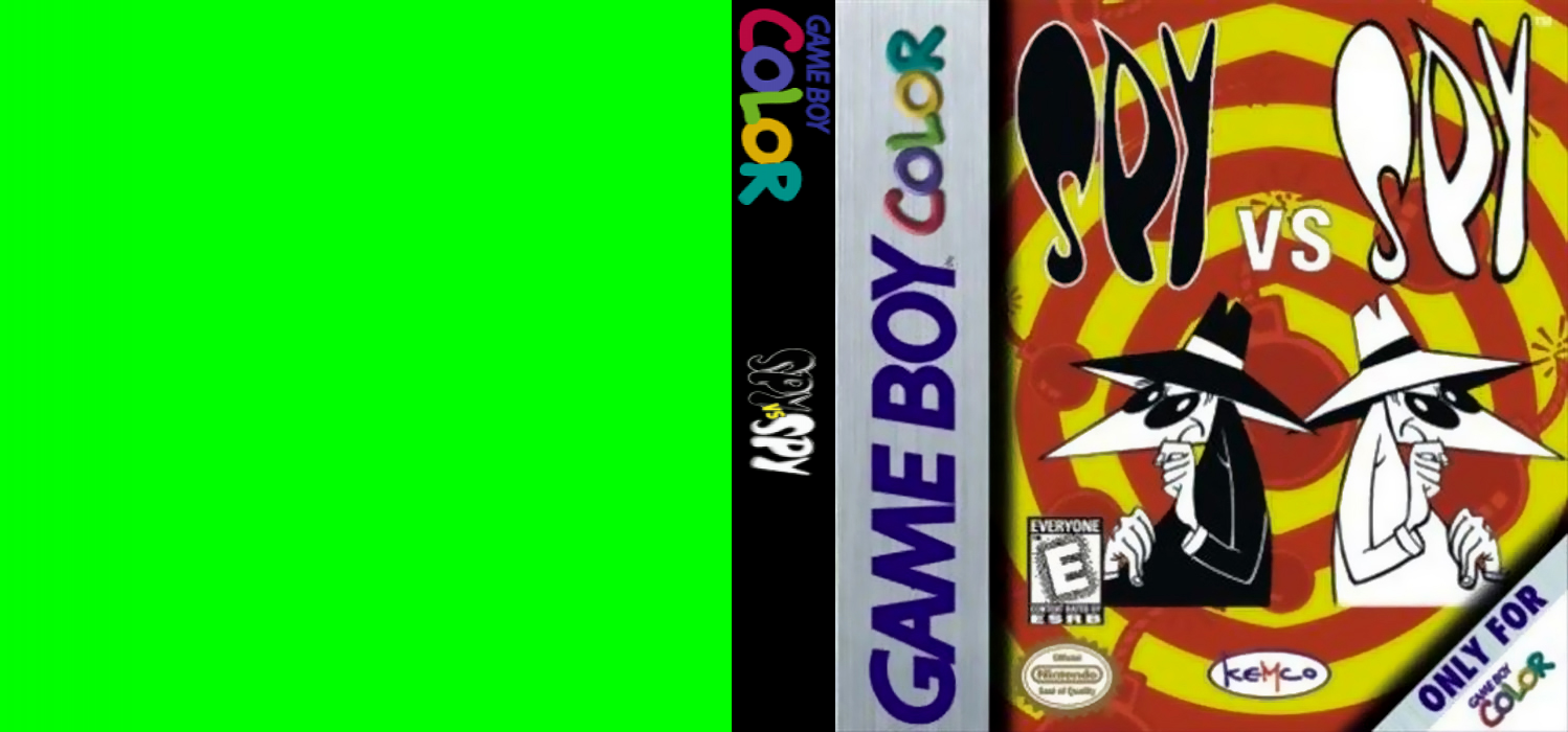 Spy vs Spy (Japan) (Rev 1) (NP) [JP] gbc 1999 Box Art