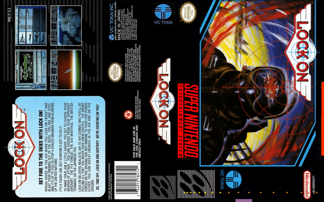 Super Air Diver (Japan) [JP] snes 1993 Box Art