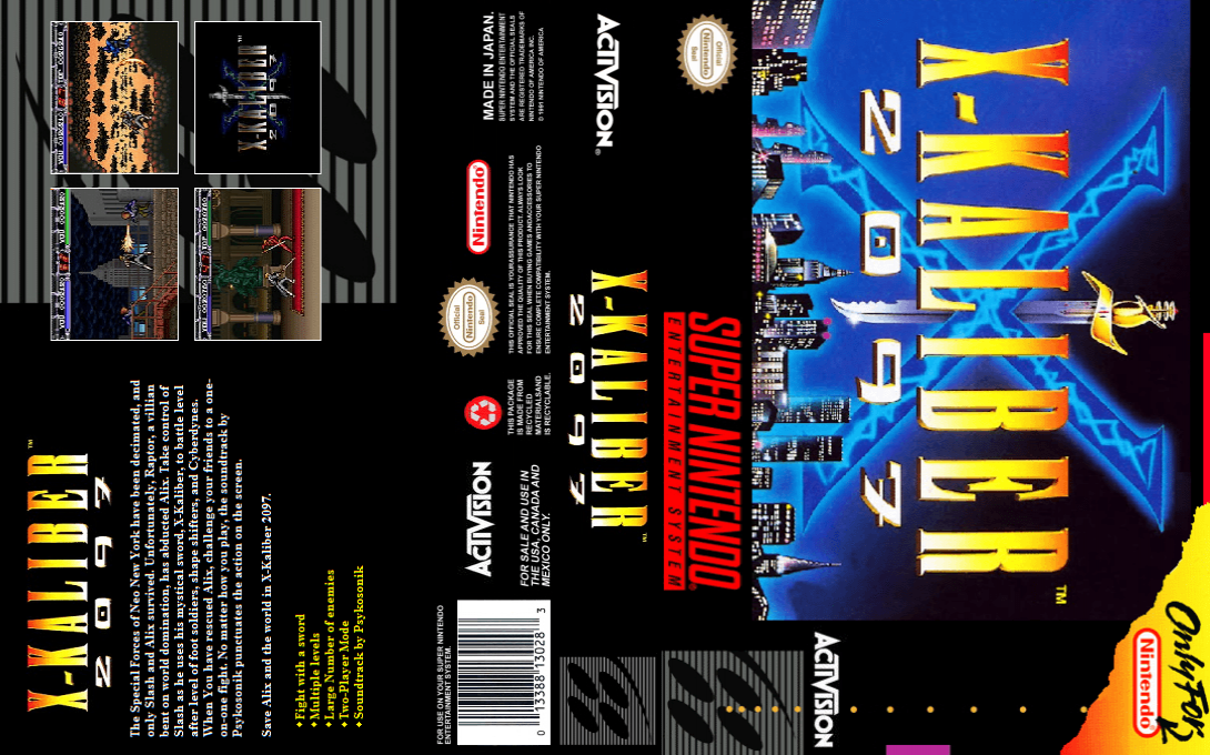 Sword Maniac (Japan) [JP] snes 1994 Box Art