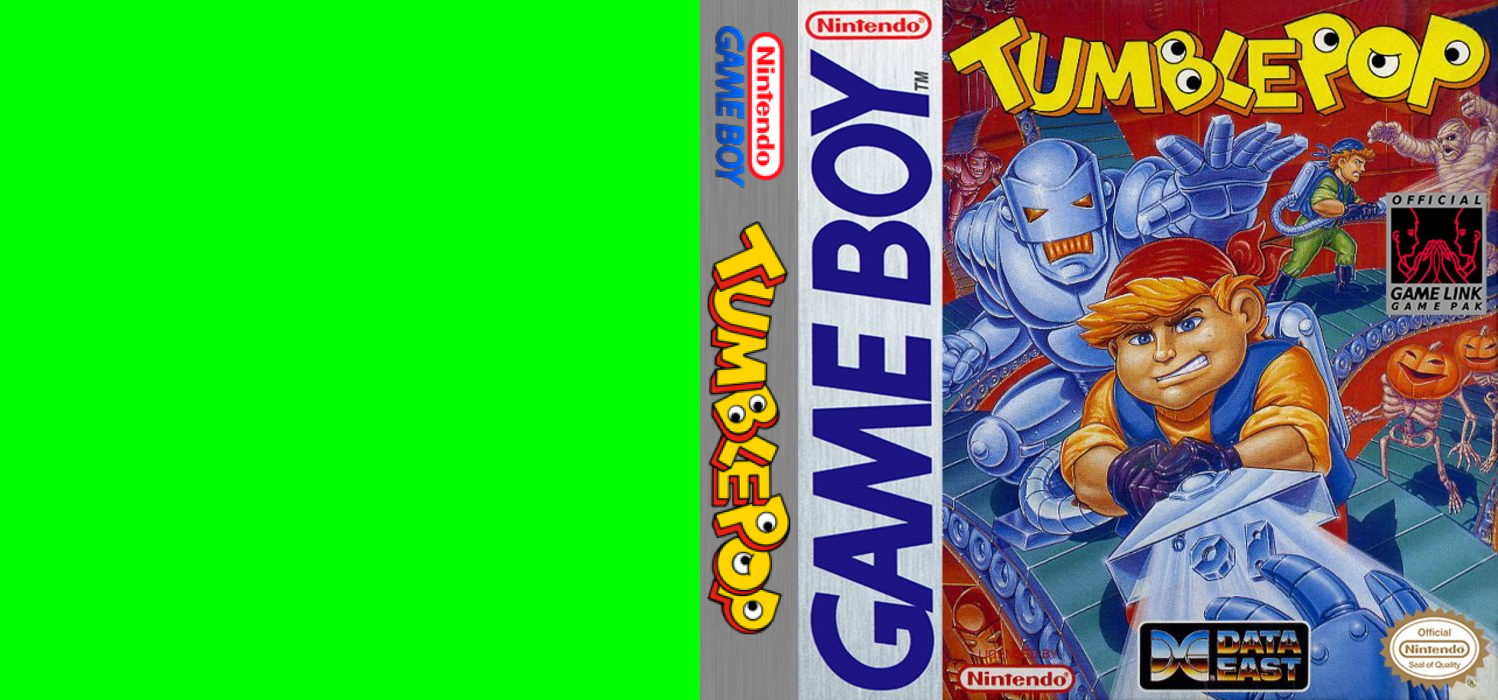 Tumble Pop (Japan) [JP] gb 1993 Box Art