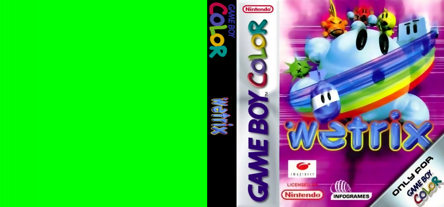 Wetrix GB (Japan) (SGB Enhanced) (GB Compatible) [JP] gbc 1999 Box Art