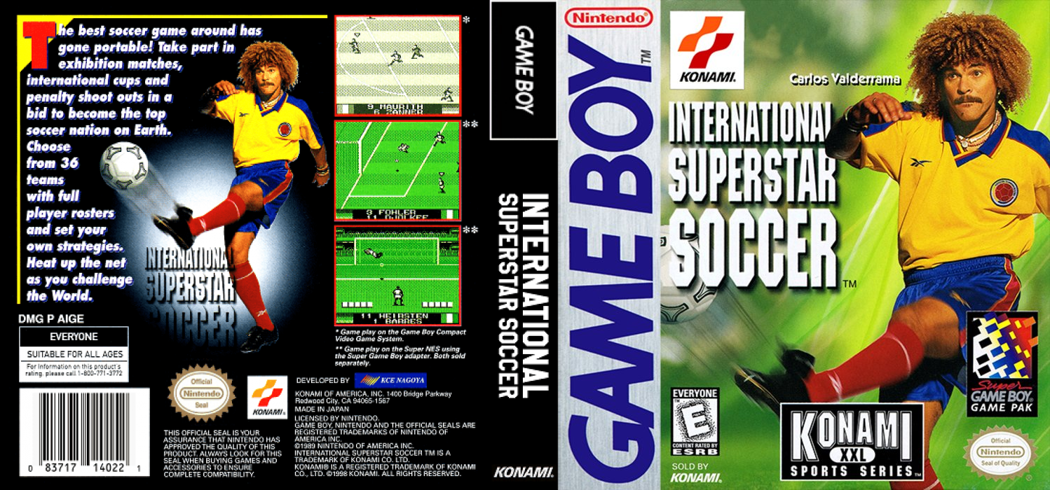 World Soccer GB (Japan) (SGB Enhanced) [JP] gb 1998 Box Art