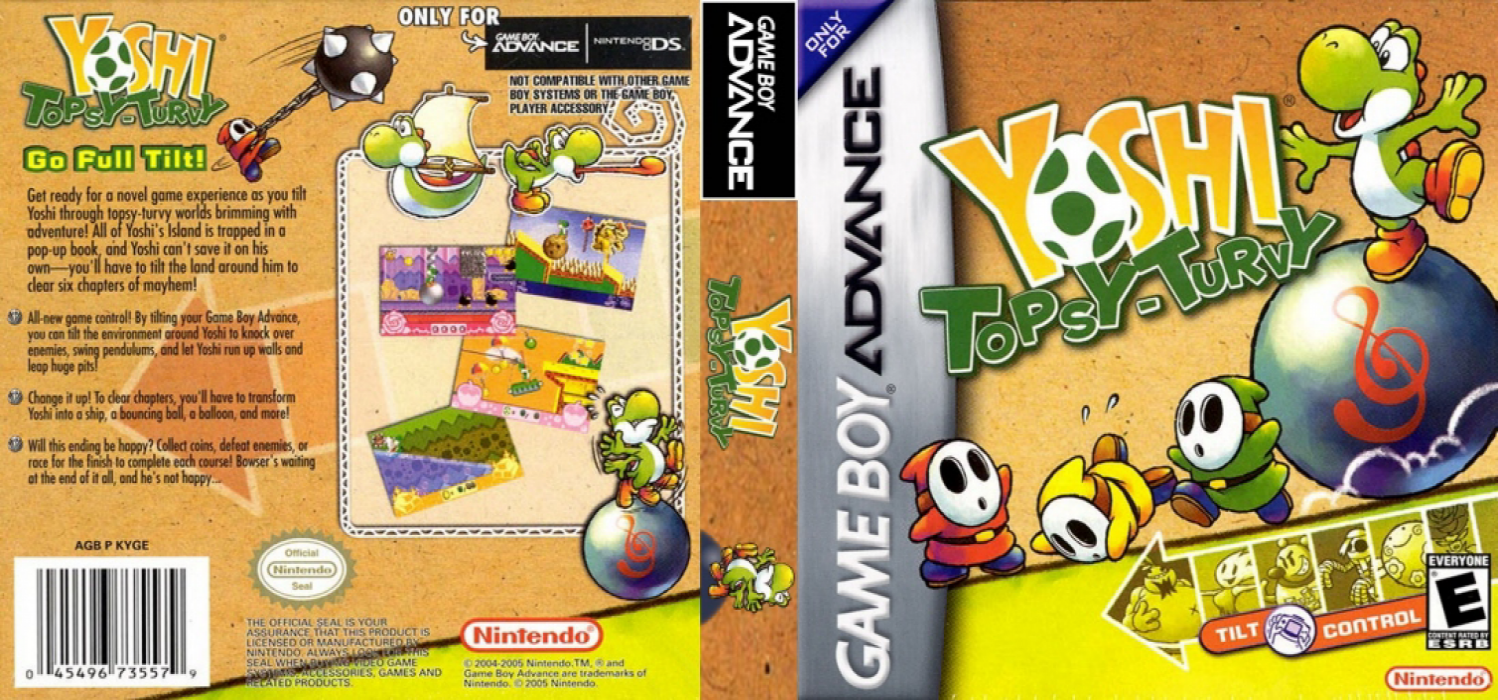 Yoshi no Banyuuinryoku (Japan) [JP] gba 2005 Box Art