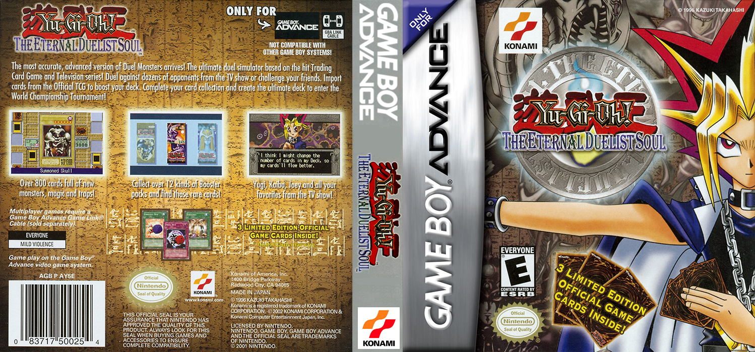 Yu-Gi-Oh! Duel Monsters 5 Expert 1 (Japan) [JP] gba 2002 Box Art