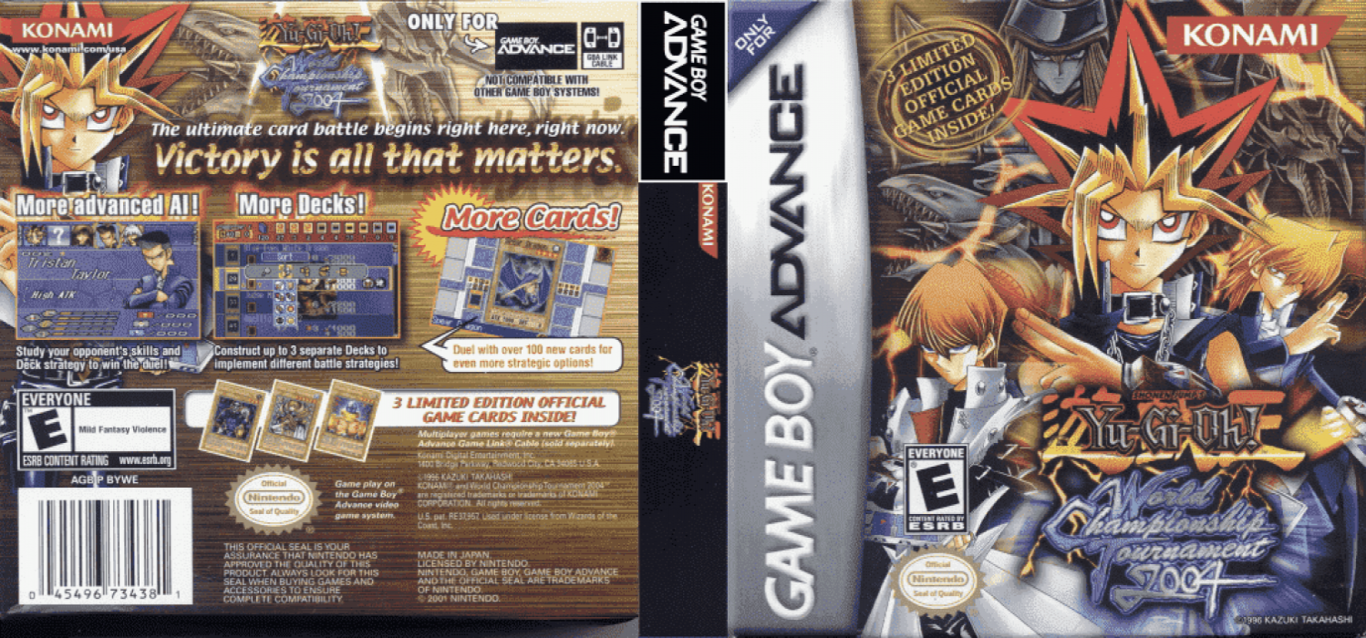 Yu-Gi-Oh! Duel Monsters Expert 3 (Japan) (En,Ja,Fr,De,Es,It) [JP] gba 2004 Box Art