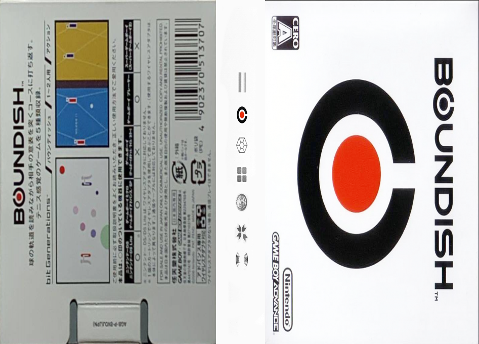 bit Generations – Boundish (Japan) (En) [JP] gba 2006 Box Art