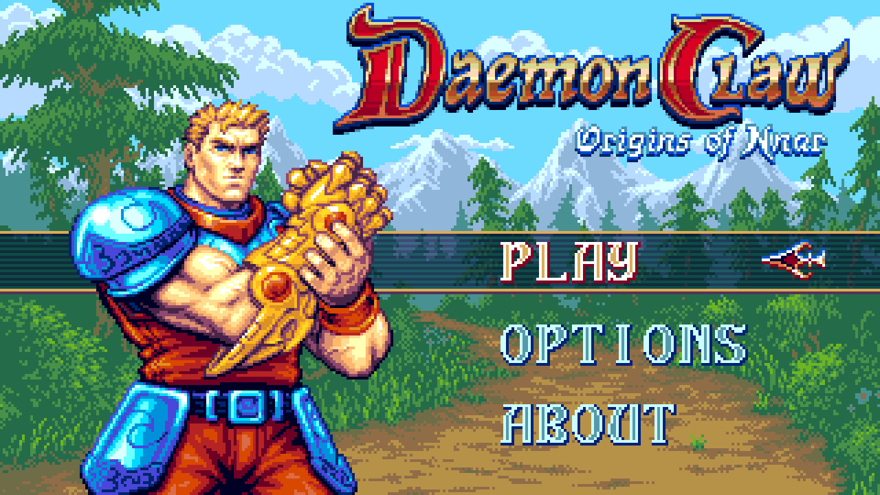 DaemonClaw: Origins of Nnar (Homebrew) [Sega Genesis]