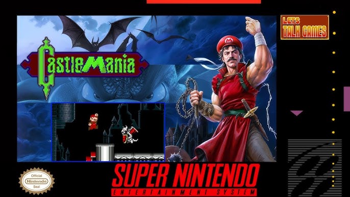 Castlemania (SMW Hack) snes 2024 Box Art