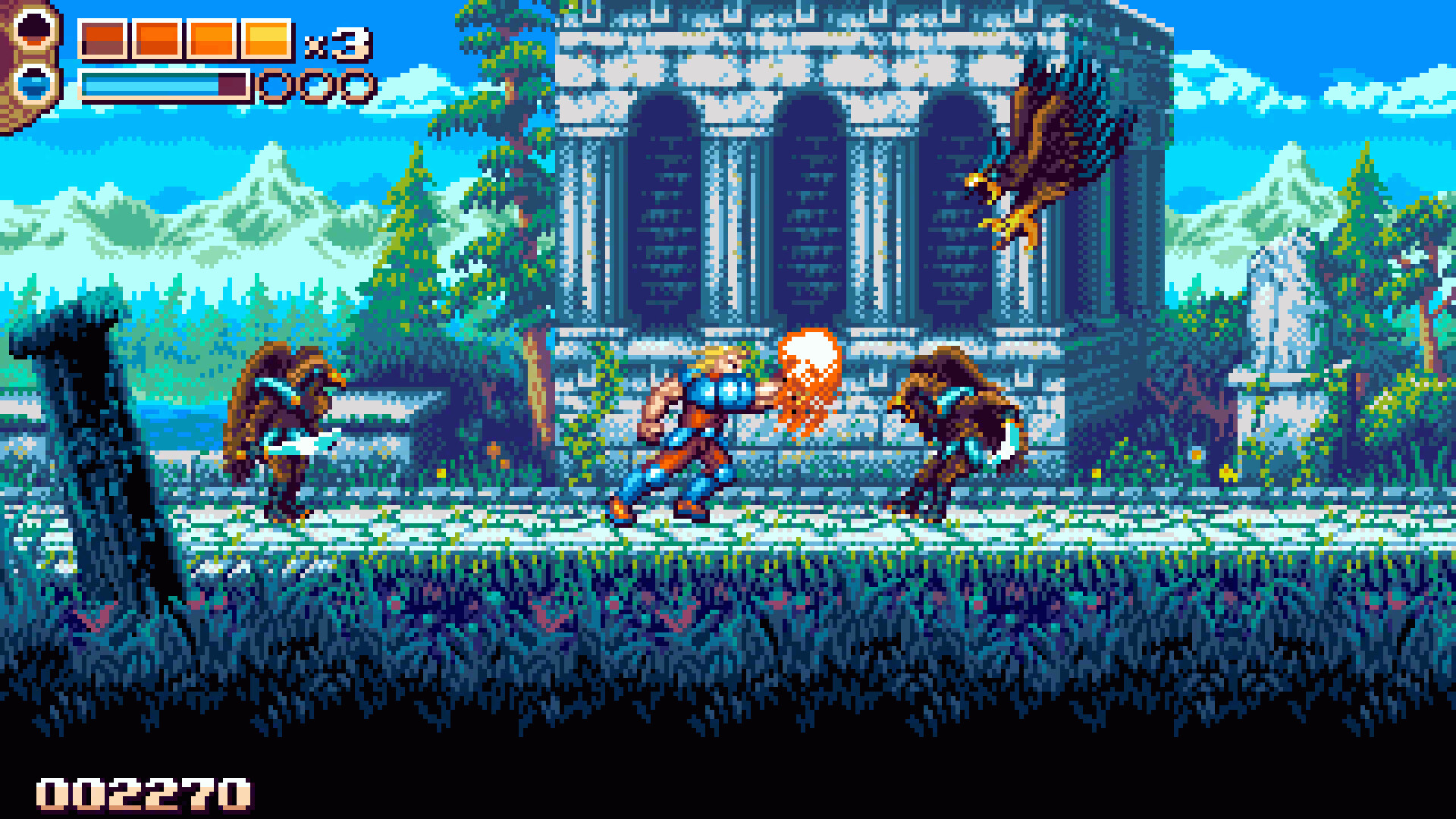 DaemonClaw: Origins of Nnar (Homebrew) [Sega Genesis] segaMD 2025 Game Image