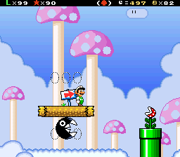 Super Mario World: The Princess Rescue 2 – Luigi’s Journey! (SMW Hack) snes 2023 Box Art