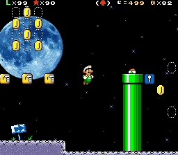 Super Mario World: The Princess Rescue 2 – Luigi’s Journey! (SMW Hack) snes 2023 Game Image