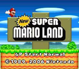 New Super Mario Land v1.5 (Homebrew) [SNES] Thumbnail