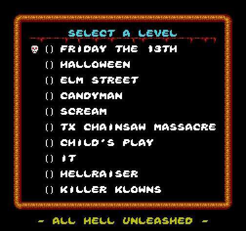 All Hell Unleashed (Homebrew) [NES] nes 2025 Box Art