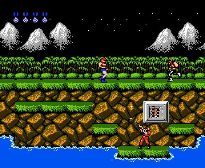 Contra Gender Swap (Contra Mod) [ NES] nes 2025 Box Art