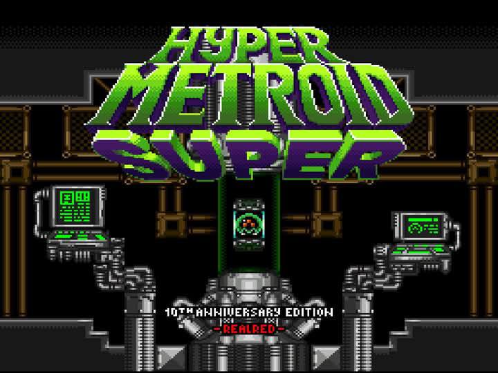 Hyper Metroid SUPER (Super Metroid Hack) [SNES] Thumbnail