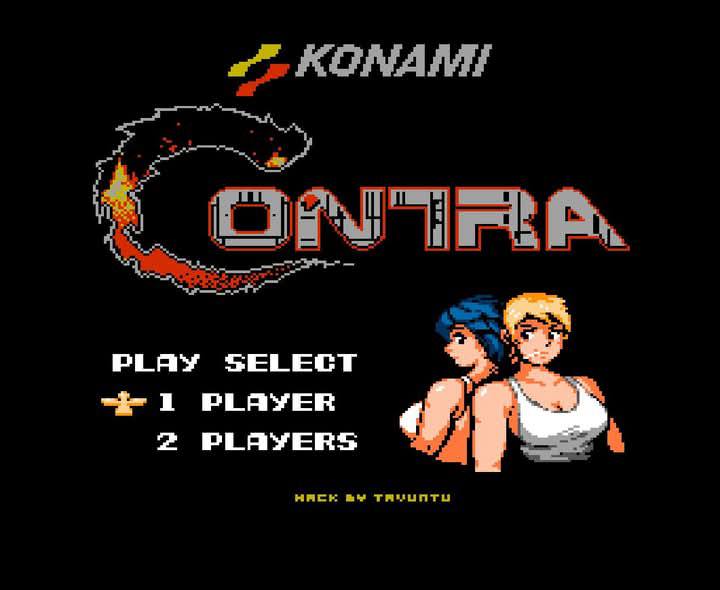 Contra Gender Swap (Contra Mod) [ NES] Thumbnail