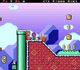 Super Mario World: The Princess Rescue 3 – The Turnabout (SMW Hack) snes 2025 Game Image