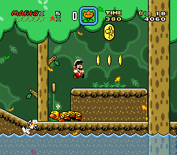 Super Mario World: The 4 Magic Wands (SMW Hack) snes 2025 Game Image