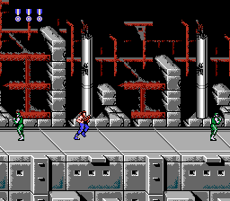 Contra & Super C 2 in 1 (Super C Hack) nes 2025 Game Image