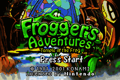 Frogger's Adventures : Temple of the Frog [US] Thumbnail