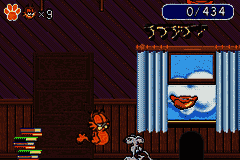 Garfield: The Search for Pooky [US] gba 2005 Game Image