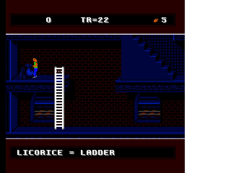 David Crane’s A Boy and His Blob – Trouble on Blobolonia [US] nes 1990 Game Image