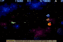 Gradius Galaxies [US] gba 2001 Game Image