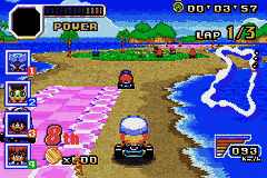Konami Krazy Racers [US] gba 2001 Game Image