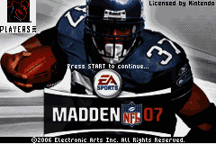 Madden NFL 07 [US] Thumbnail
