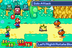 Mario & Luigi : Superstar Saga [US] gba 2003 Game Image