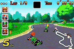 Mario Kart : Super Circuit [US] gba 2001 Game Image