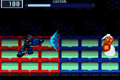 Mega Man Battle Network 3 : Blue Version [US] gba 2003 Game Image