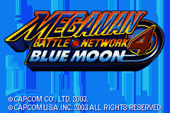 Mega Man Battle Network 4 : Blue Moon [US]