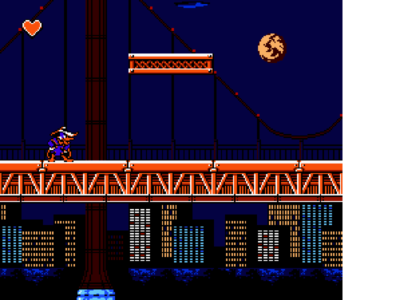 Disney’s Darkwing Duck [US] nes 1992 Game Image