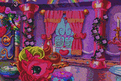 My Little Pony : Crystal Princess, The Runaway Rainbow [US] gba 2006 Game Image