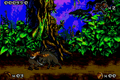 Pitfall : The Mayan Adventure [US,EU] gba 2001 Game Image
