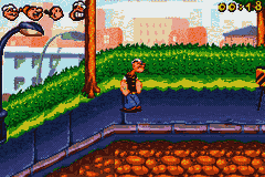 Popeye : Rush for Spinach [US,EU] gba 2005 Game Image