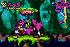 Rayman Advance [US] gba 2001 Game Image