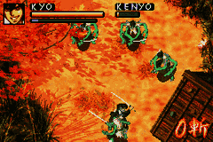 Samurai Deeper Kyo [US] gba 2008 Game Image