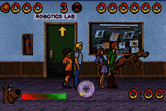 Scooby-Doo and the Cyber Chase [US,EU] gba 2001 Game Image