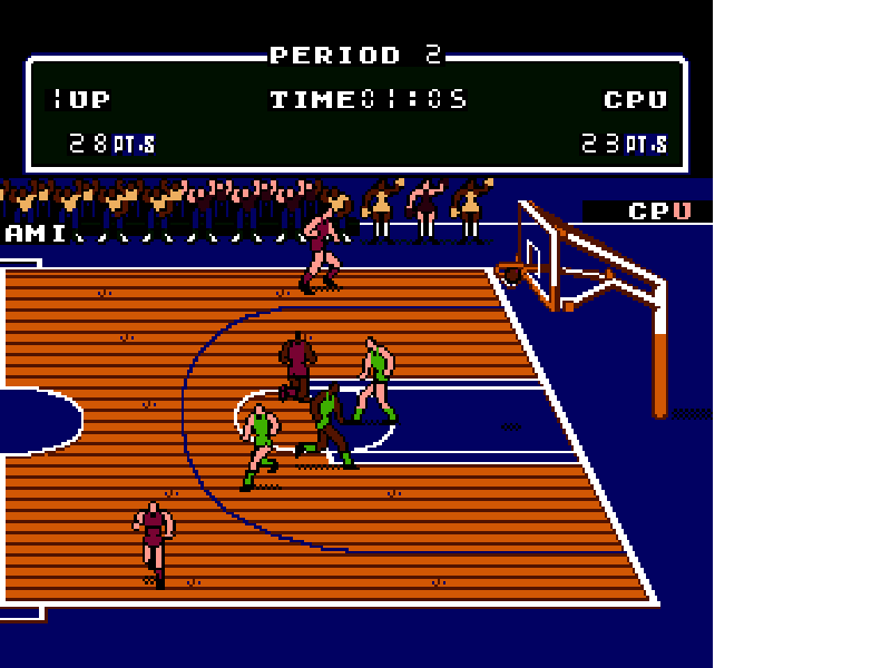 Double Dribble [US] nes 1987 Game Image