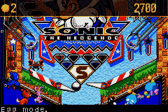 Sonic Pinball Party [US] gba 2003 Game Image
