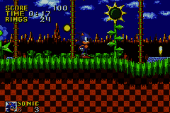 Sonic The Hedgehog : Genesis [US] gba 2006 Game Image