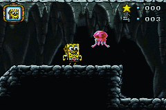 SpongeBob SquarePants : Lights, Camera, Pants! [US] gba 2005 Game Image