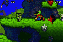 Spongebob Squarepants : Supersponge [US,EU] gba 2001 Game Image