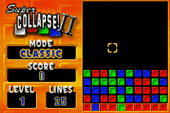 Super Collapse! II [US] gba 2004 Game Image