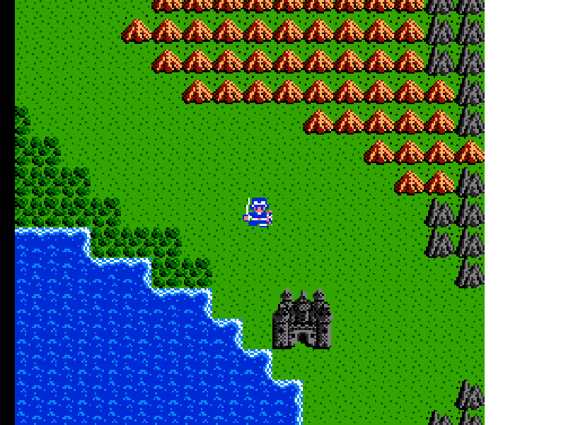 Dragon Warrior II [US] nes 1990 Game Image