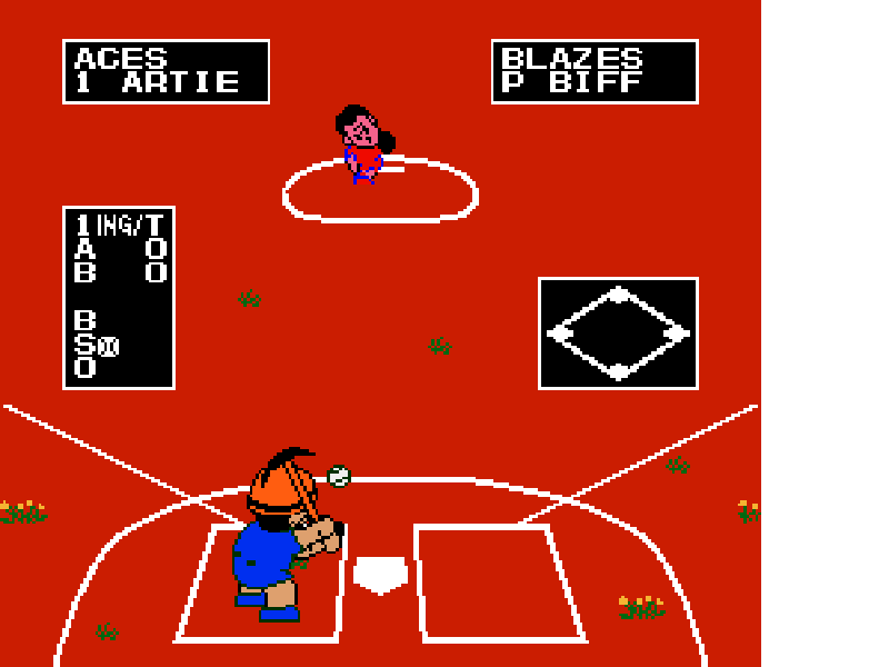 Dusty Diamond’s All-Star Softball [US] nes 1990 Game Image