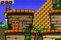 Woody Woodpecker in Crazy Castle 5 [US] gba 2003 Game Image
