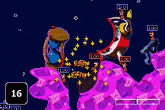 Worms World Party [US] gba 2002 Game Image